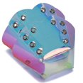 thumbnail image 3 of 2 Par de Protectores para Los Dedos Del Pie Del Patín de PVC Tapones para Los Dedos Del Pie para Patines de Ruedas Cubierta Protectora de Los Dedos Del Pie Protector de Zapatos, 3 of 9
