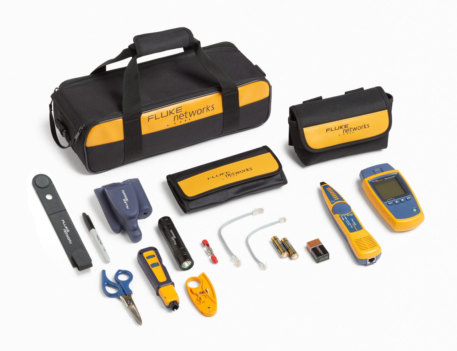 Fluke Networks MS2TTK MicroScanner2 Network Cable Tester Kit with
