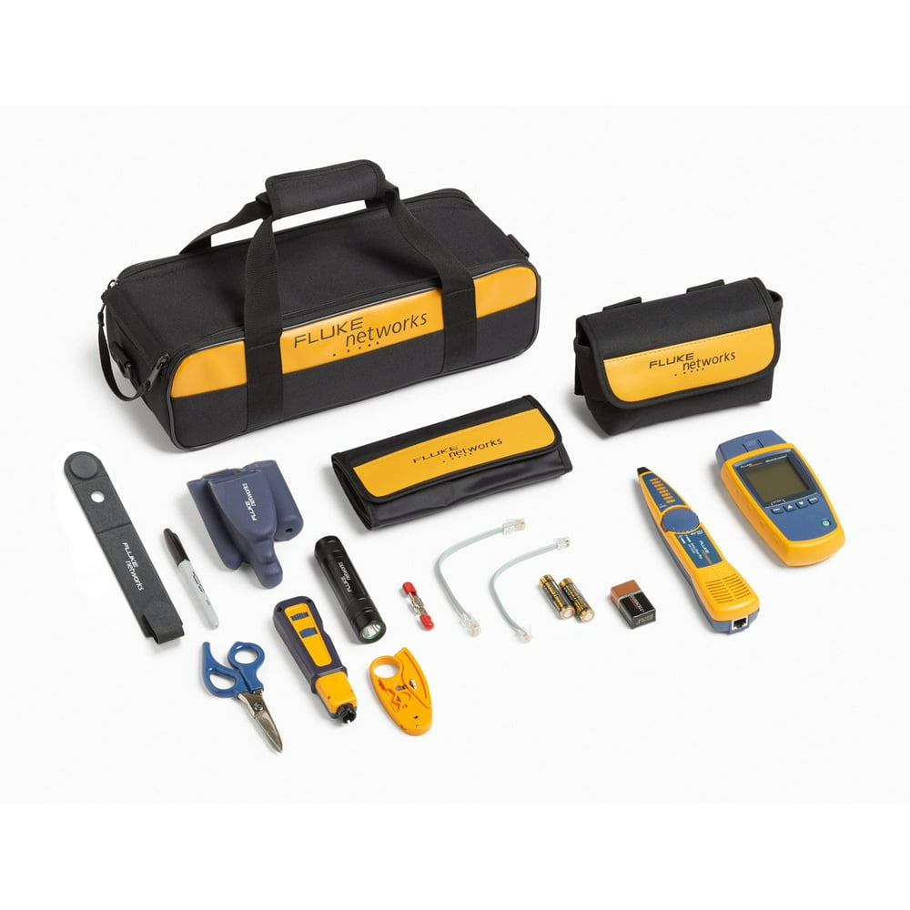 Fluke Networks MS2TTK MicroScanner2 Network Cable Tester Kit with