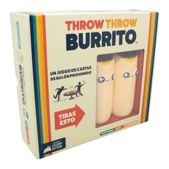 Juego de mesa Novelty Throw Throw Burrito