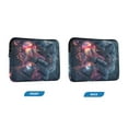 thumbnail image 7 of FORMRS 13"-13.3" Laptop Sleeve Protective Case Soft Carrying Quilted Computer Bag Cover, Glowing Jellyfish, 7 of 7