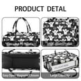 thumbnail image 4 of Large Capacity Tote Bag,Smiling Ghosts Halloween Pattern Handbag Fashion Luxury Tote Bag,15.7"x13"x 5.1" Inches,Laptop Compatible, 4 of 6