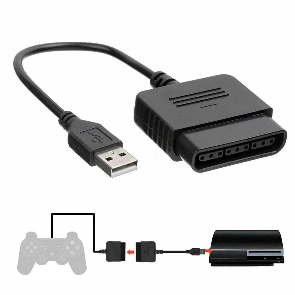 For PS2 Controller to USB Adapter Converter, Pack Compatible with PS1/PS2 Controller No Need Driver - Walmart.com
