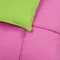 thumbnail image 5 of Lavish Home 64-14-T-GN Twin Reversible Down Alternative Comforter , Green & Navy, 5 of 9