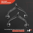 thumbnail image 3 of A-Premium 11Pcs Front Kit, Upper Control Arm Lower Ball Joint Inner Outer Tie Rod End Sway Bar Links, Compatible with 2011-2019, Chevrolet Silverado 2500 HD 3500 HD, GMC Sierra 2500 HD 3500 HD, 3 of 9