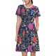 thumbnail image 1 of Balery Floral Vestidos sueltos de manga corta para mujer, vestidos de verano 2025, vestidos casuales de corte A con vuelo., 1 of 6