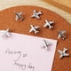 thumbnail image 2 of 24 Uds. Pin de empuje de avión, Pin de mapa de Metal, Pin de empuje decorativo, tachuelas de pulgar, Pin de empuje de tablero de corcho, Pin de palo, 2 of 6