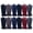 12 Pairs Assorted Dark B, variant on Value Pack of Unisex Warm Winter Fleece Gloves, Many Colors, Mens, Womens and Kids