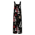 thumbnail image 6 of UPPADA Wide Leg Jumpsuits for Women Casual Solid Overalls Dressy Loose Rompers Jumpers Sleeveless Straps Outfits with Pockets Multicolor,M, 6 of 8