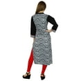 thumbnail image 6 of Bimba Women 3/4 Sleeve Printed Kurti Cotton Kurta Summer Indian Blouse Day Tunic, 6 of 7