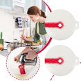 thumbnail image 2 of Proof Cover for Hand Mixer, Kitchen Splash Guard for Egg Beaters, Food Processor Attachment, Easy to Clean, Fits Most Mixers, 2 of 7