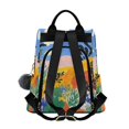 thumbnail image 2 of FORMRS Women's Travel Backpack Purse Anti-Theft Hidden Pockets Casual Shoulder Bag, Colorful Landscape, 2 of 7