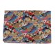 thumbnail image 1 of Tela de costura de algodón con estampado de flores azules Cateissary 1 m, 1 of 1