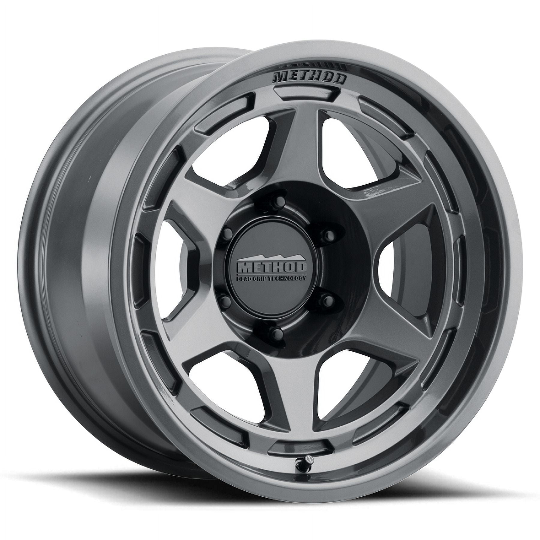 Method Race Wheels MR708 Bead Grip 17x9 -38 Titanium 6x139.7 6x5.5 (QTY 1)