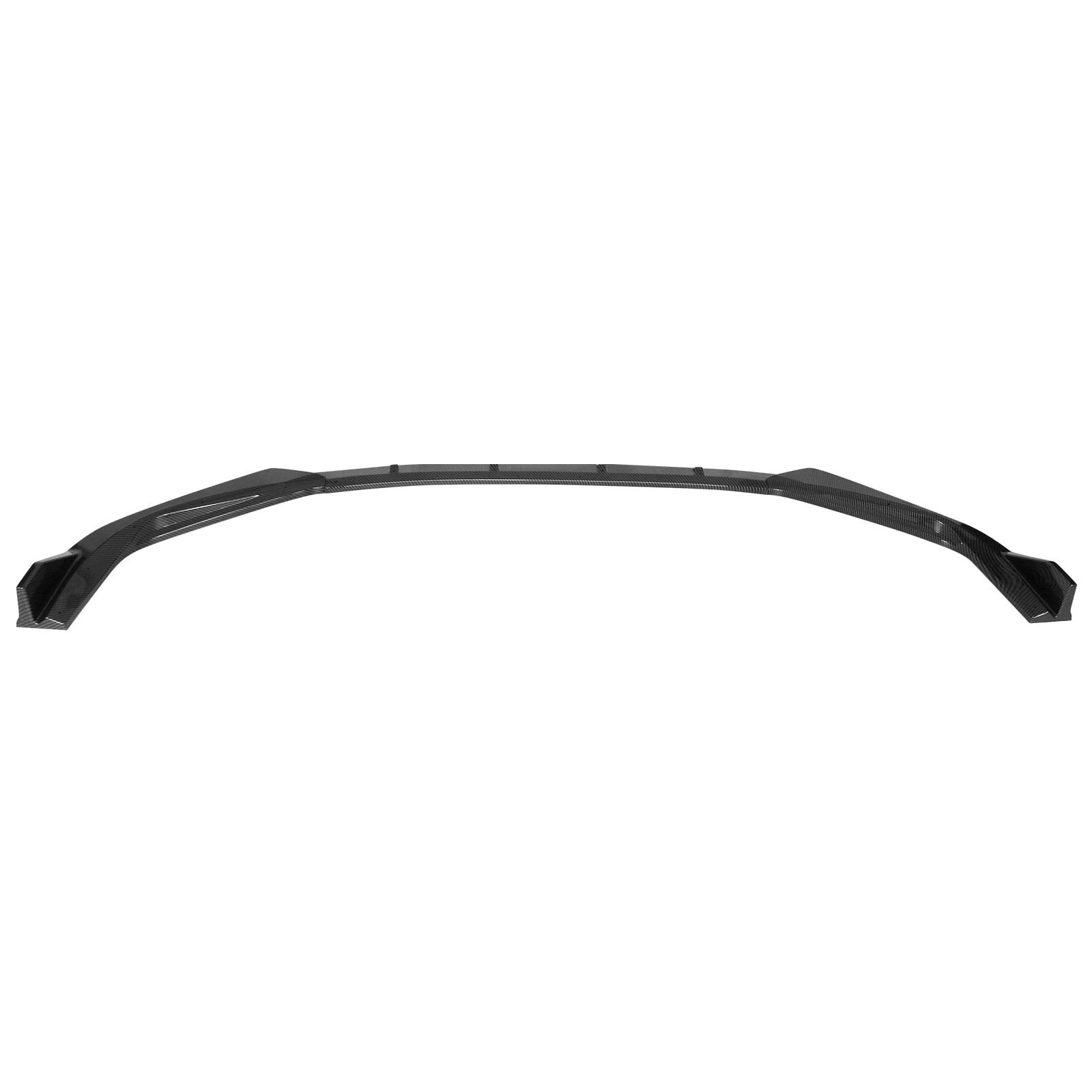 Ikon Motorsports Front Bumper Lip Compatible with 14-16 Lexus IS F Sport Sedan, IKON Style Carbon Fiber Print 3PCS