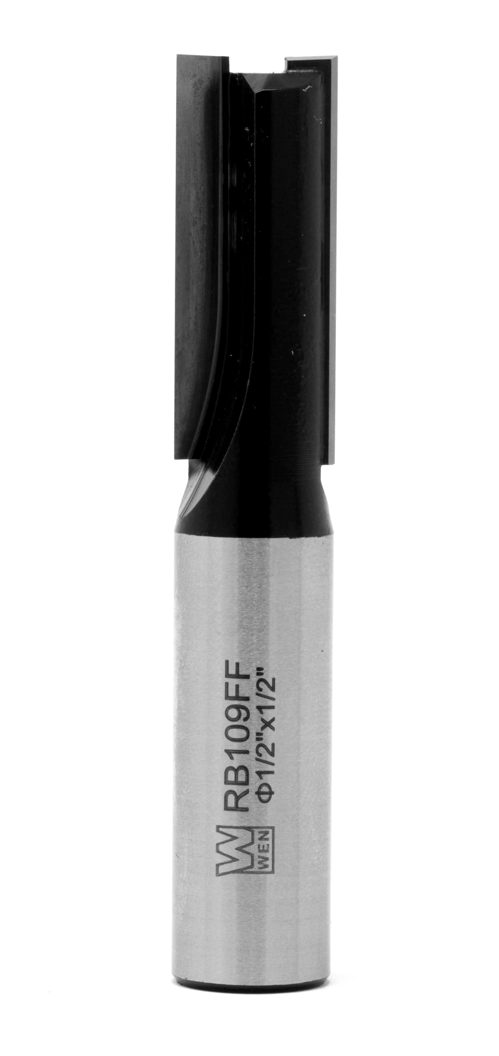 WEN 1/2 in. Straight 2-Flute Carbide-Tipped Router Bit with 1/2 in. Shank