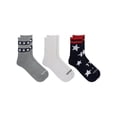 thumbnail image 4 of HOTSOX® Men's Big & Tall Ankle Star's & Stripes Socks, 3-pack, 4 of 5