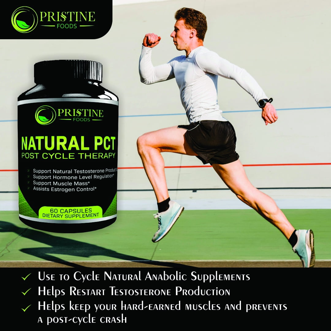 PCT – Men’s Daily Wellness Support, 60 Capsules | Plant-Based Formula for Balance, Energy & Everyday Strength