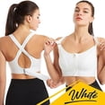thumbnail image 4 of GrayMUltra Fit Sujetador deportivo a prueba de golpes Cómodo Sujetador deportivo para mujer Apoyo Entrenamiento Yoga, 4 of 5
