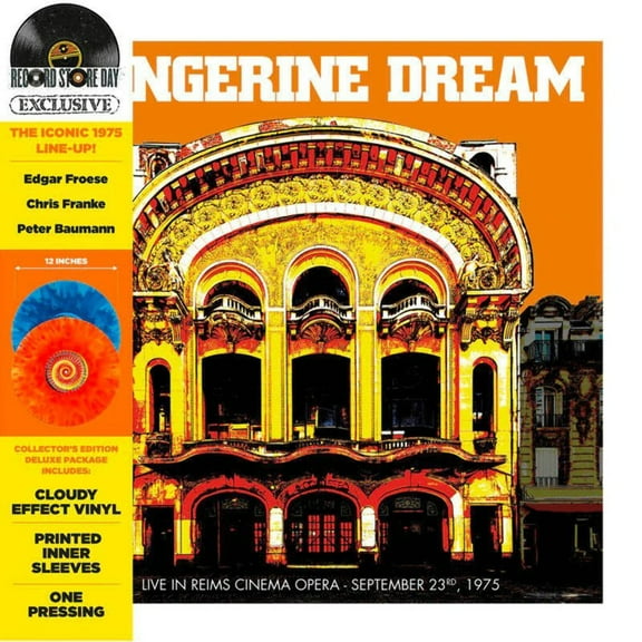 Tangerine Dream - Live At Reims Cinema Opera (September 23rd 1975) - Music & Performance - Vinyl