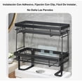 thumbnail image 3 of Estante Organizador Para Baño Sobre El Inodoro De 3 Niveles Modelo Negro, 3 of 4