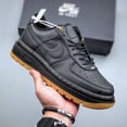 thumbnail image 2 of Zapatillas Nike Air Force 1 low Luxe " black gum " top, 2 of 4