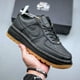thumbnail image 2 of Zapatillas Nike Air Force 1 low Luxe " black gum " top, 2 of 4