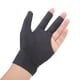 thumbnail image 3 of Guantes de Mano Izquierda Abiertos Sunnimix 3 Piezas Rojo+Gris+Negro Accesorio para Amante de Snooker, 3 of 8