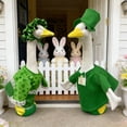 thumbnail image 4 of TIELUTT 23 Inch Porch Goose St. Patrick's Day Outdoor Garden Goblin Pet Clothes Rack Pet Clothes for Medium Dogs Summer Pet Clothes for Small Dogs Female Pet Clothes for Medium Dogs Pet Clothes Close, 4 of 6