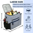 thumbnail image 5 of Tirrinia Large Insulated Cooler Bag - Leakproof Cooling Carrier, 20 L Travel, Food Containers, 5 of 8
