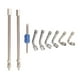 thumbnail image 2 of Extensiones de válvula de neumático, extensores de vástago de válvula Extensores de vástago de válvula de metal Adaptador de extensión de vástago de válvula Construcción robusta, 2 of 9