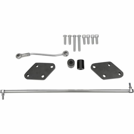 Drag Specialties 1622-0496 2in Forward Control Relocation Kit
