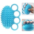 thumbnail image 4 of Pelota de agarre con los dedos, fortalecedor de manos, pelota de ejercicio con cuatro dedos y ejercicios de manos para fuerza, pelota terapéutica para calambres y recuperación, 4 of 5