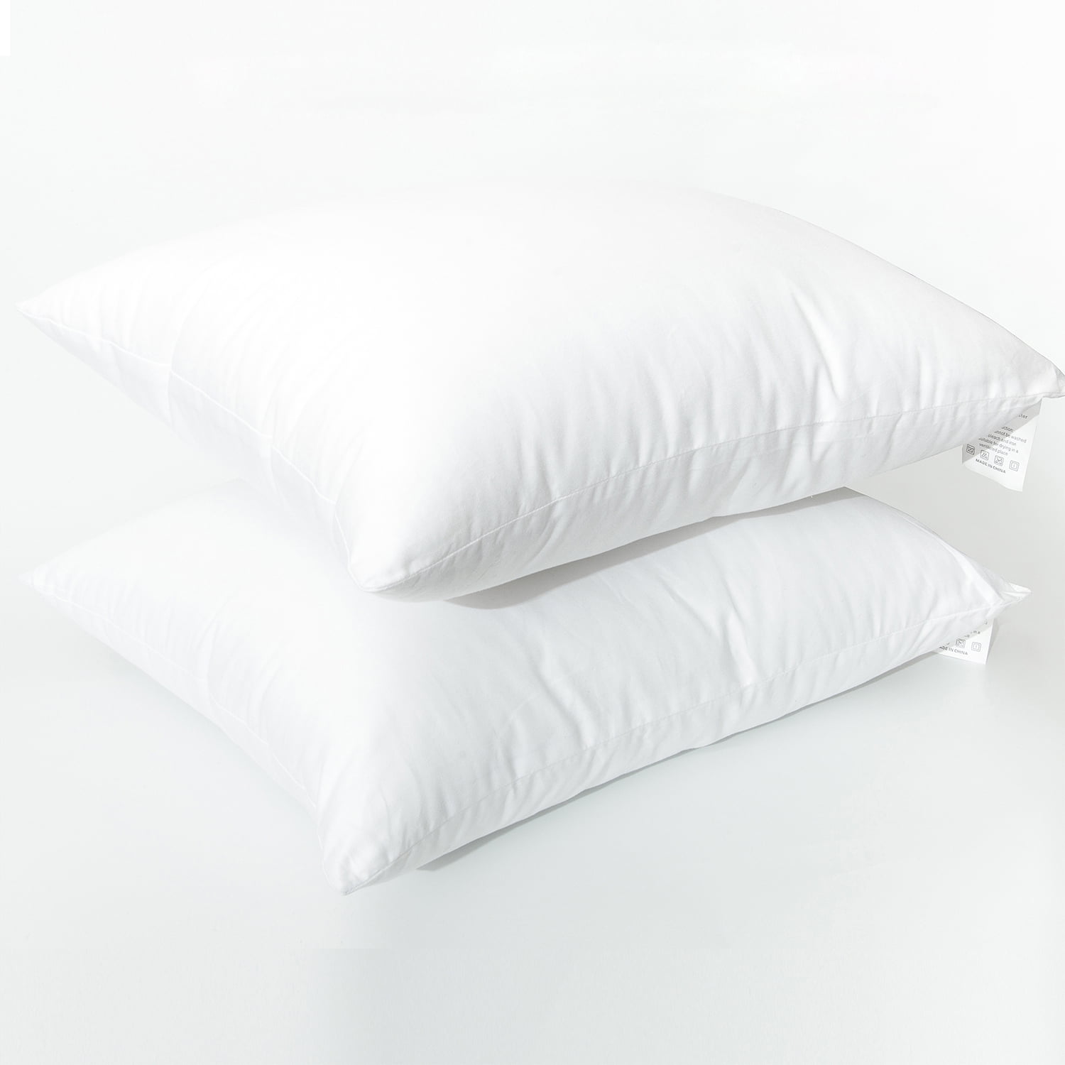 2pcs Cotton Down Alternative Toddler Pillows (13 X 18 Inch)