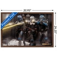 thumbnail image 3 of Star Wars: The Mandalorian Season 2 - Battle Group Wall Poster, 22.375" x 34", Framed, 3 of 5