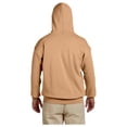 thumbnail image 3 of Gildan Mens Heavy Blend Hooded Sweatshirt, S, Old Gold, 3 of 10