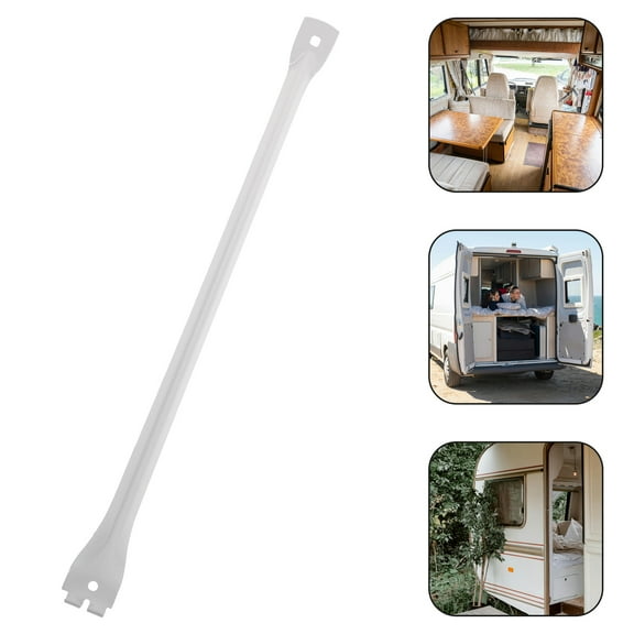 SWETRACE Wire Shelf End Bracket for RV Interior, Heavy Duty 17.3 x 1.2 x 1.1 Inch, 1 Set