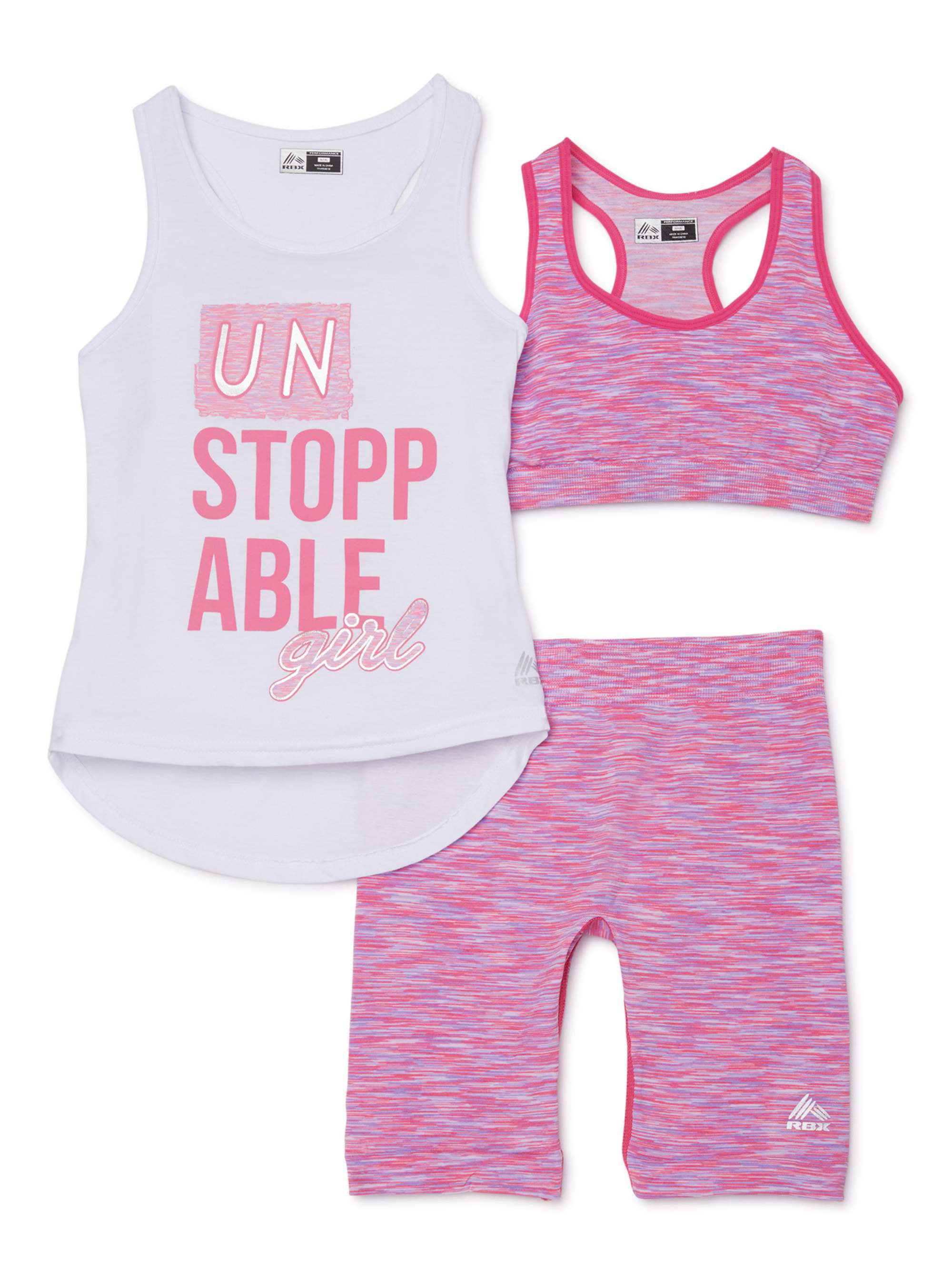 RBX Girls Active Top and Short Set