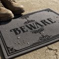 thumbnail image 6 of Vintage Gothic Coir Doormat, Halloween Decorative Welcome Mat, Retro Ornate Border Front Door Rug, for Porch, Entryway, Fall Home Decor, 6 of 7