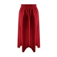 thumbnail image 4 of YUEJUIR Skirts Boho Skirts for Women Trendy Summer Flowy Floral Midi Skirts with Pockets Lightweight Drawstring High Waisted Skirts Casual Skirts for Women Womens Maxi Skirt (Red,XXL), 4 of 4
