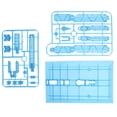 thumbnail image 1 of Methold Base de acción Soporte de exhibición adecuado para 1/60 1/100 PG MG Electrónica Azul, 1 of 1