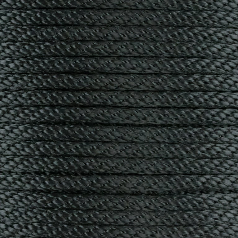 Golberg Solid Braid Black or White Nylon Rope 1/8-inch, 3/16-inch, 1/4-inch,  5/16-inch, 3/8-inch, 1/2-inch - Various Lengths 