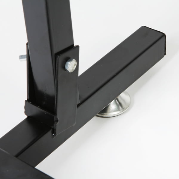 Alvantor Triple Folding Guitar and Bass Holder Rack Stand with Neoprene Protection, Black