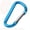 D, variant on Clearance! Lajdalh Door Hanger Door Hanger Hook Carabiner 8Cm Aluminum D Shaped Carabiner Large Aluminum Alloy External Hook Backpack Buckle Quick Draw Buckle Connection Ring