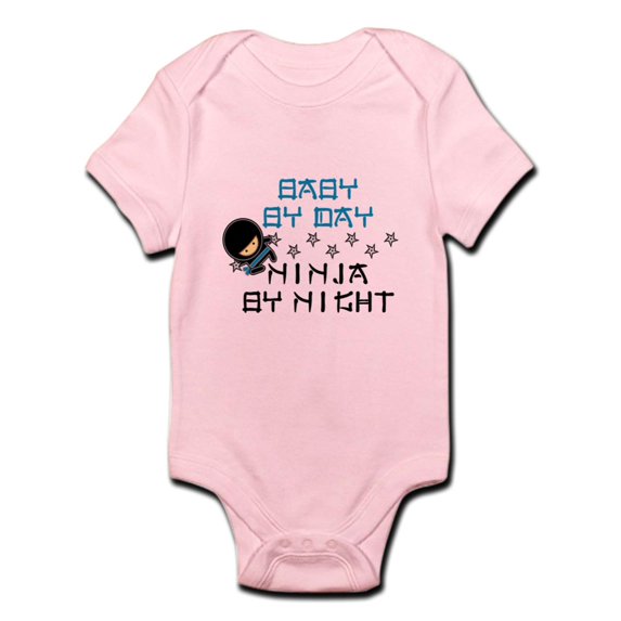 CafePress - Baby Ninja Blue Infant Bodysuit - Baby Light Bodysuit