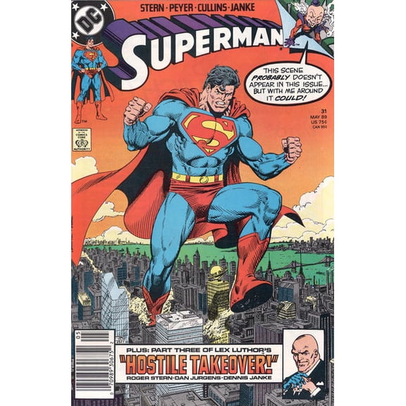 Superman (2nd Series) #31 (Newsstand) VF ; DC Comic Book