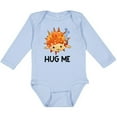 thumbnail image 3 of Inktastic Hug Me Cute Pufferfish with Bubbles Boys or Girls Long Sleeve Baby Bodysuit, 3 of 5