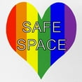 thumbnail image 2 of CafePress - Safe Space In Heart - Adjustable Unisex Printed Trucker Hat with Mesh Back, 2 of 8