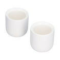 thumbnail image 1 of Taza de café hecha a mano, 2 piezas Taza de café biselada de cerámica Bisel Taza de café Solución innovadora, 1 of 13