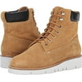 thumbnail image 2 of Shellys London Erin Tan Suede Lace Up Platform Wedge Combat Construction Boots (Tan, 8), 2 of 2